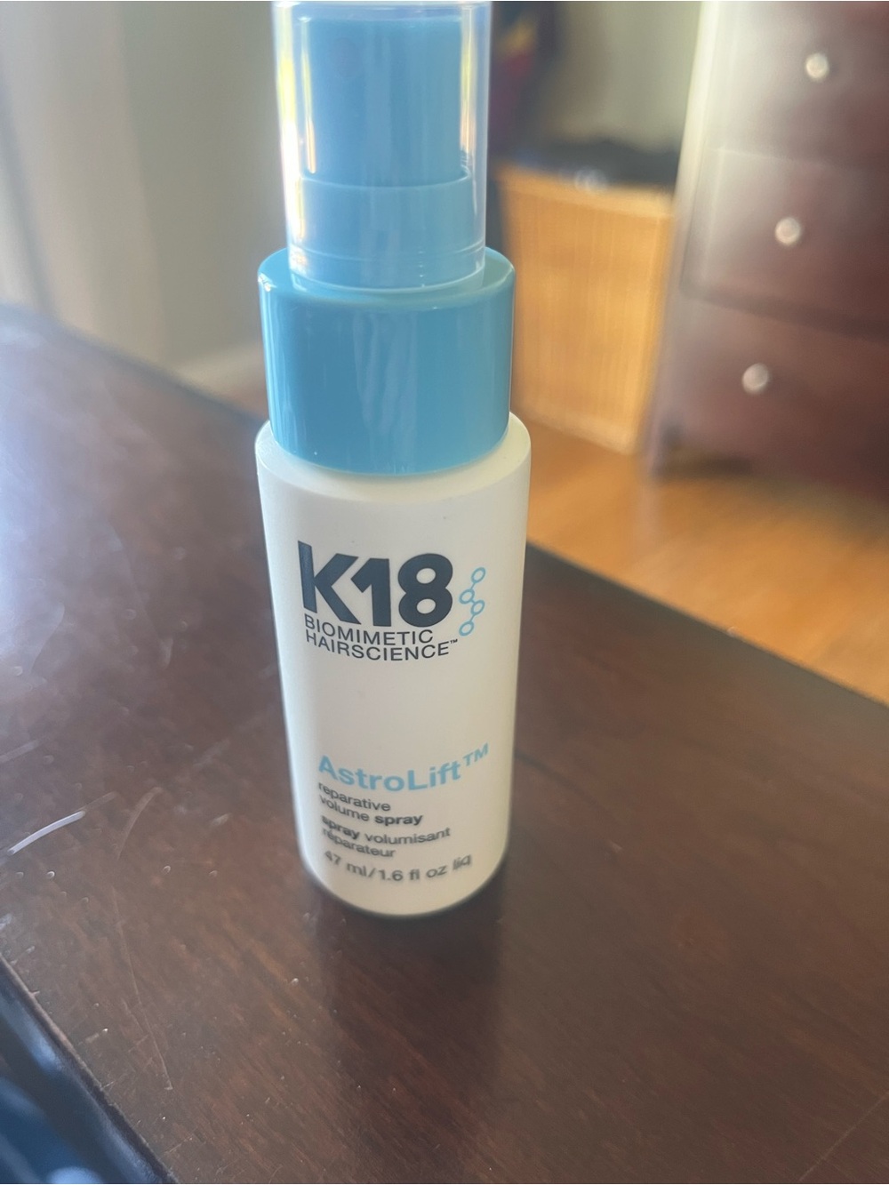 K18 AstroLift Reparative Volume Spray - Blue